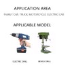 GUDINGHENG Tungsten Steel Mushroom Plug Drill Bits for Tire Repair,