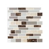 Jeedeson 10-Sheet Peel and Stick Backsplash Tile Shelf-Adhesive Wall Stickers