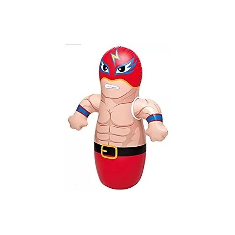 Intex Combo Muñecos Inflables Dragón, Delfín Y Luchador Para Niños