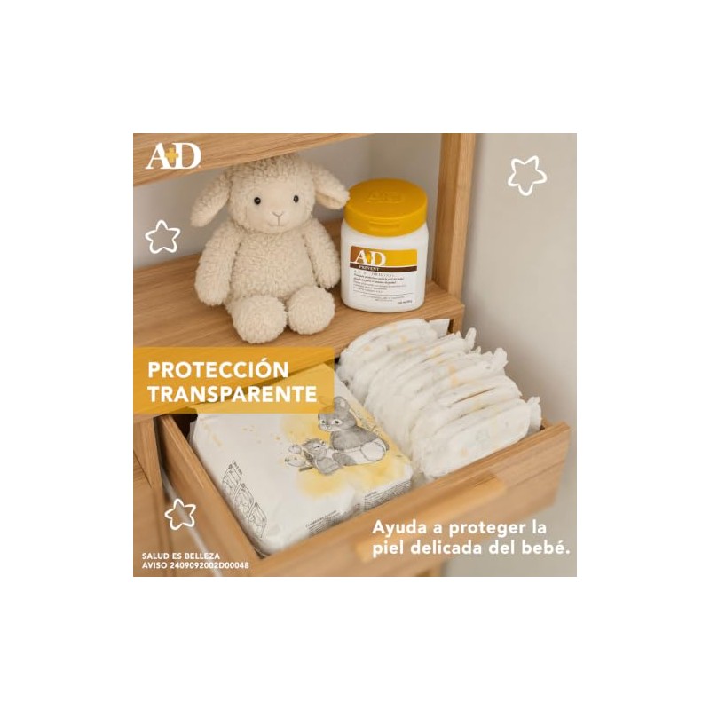 A+D - Original Prevent Pomada para Rozaduras de Pañal para