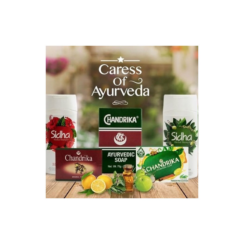 Chandrika Soaps 75 gram bars by Chandrika