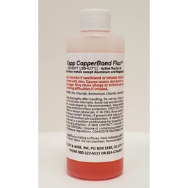 Kapp CopperBond Flux for High Temperature Soldering of Copper, Brass, & Stainless Steel (6 wt. oz))