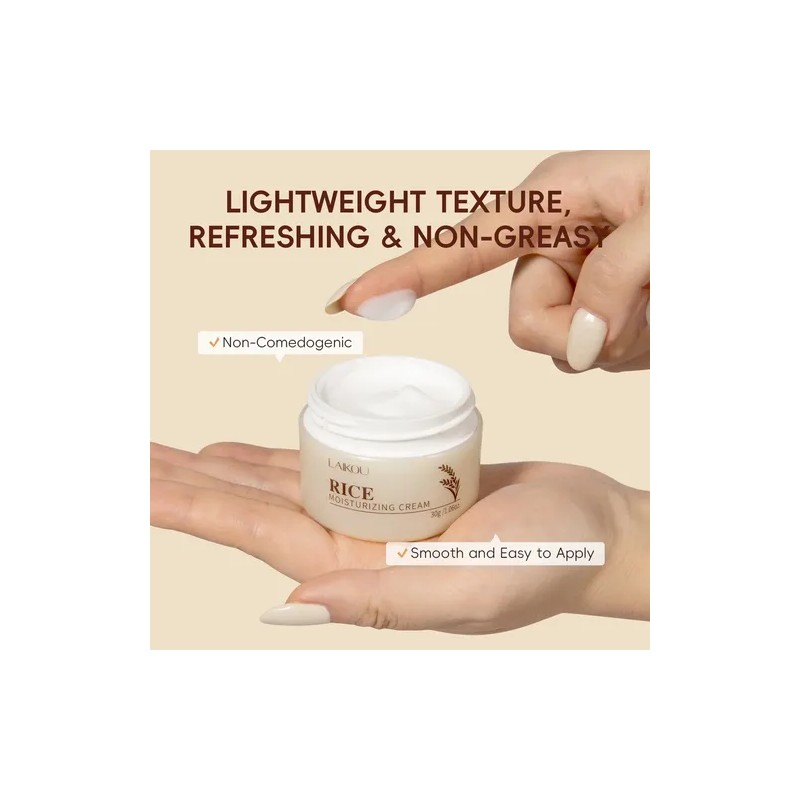 D Crema Hidratante Facial Laikou Rice Con Niacinamida | 30g