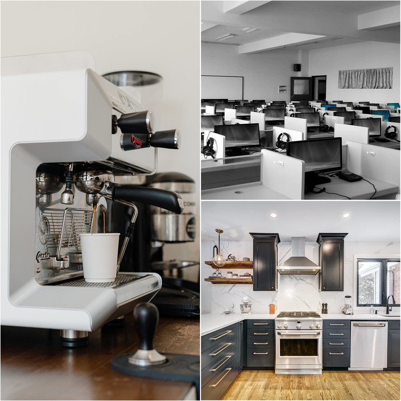 sourcing map Knurled Thumb Screws, M6x16mm Flat Brass Bolts Grip