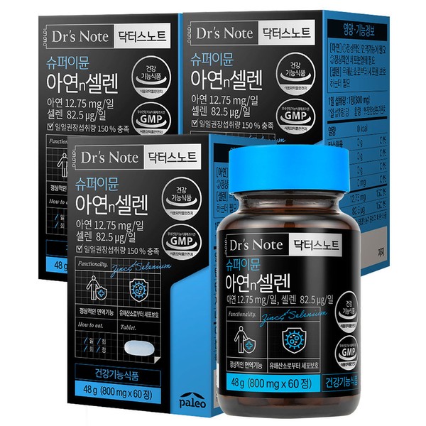 Paleo Doctor&#39;s Note Zinc n Selenium 48g (800mg x 60