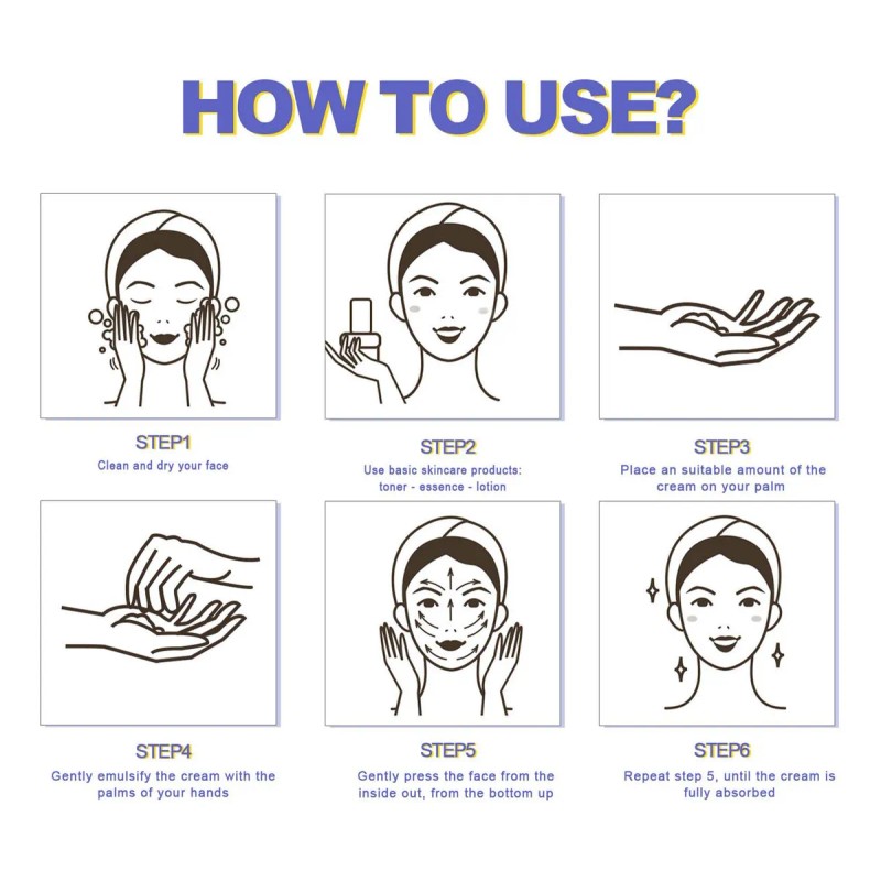 Crema Hidratante Facial De Ácido Hialurónico D Con -aminoaci