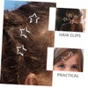 Healeved 30Pcs Star Shaped Hair Clips for Women Cute Decorative