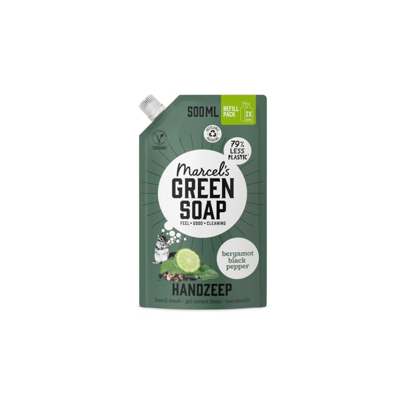 Marcel's Green Soap - Hand Soap Refill Black Pepper &