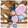 Hocansen Pack of 5 Paper Lanterns 12 Inch Round Paper