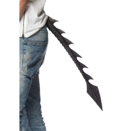 HMS Unisex-Adult's Supersoft Junior Dragon Tail-BK, Black, One Size