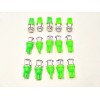 Lumiglow 15 BRIGHT Green 5 LEDs 12V Side Marker License