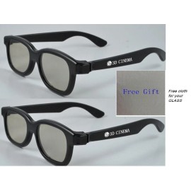 Beyution New Two Paris Cinema 3D Glass for LG Cinema 3D TV with one free clean cloth