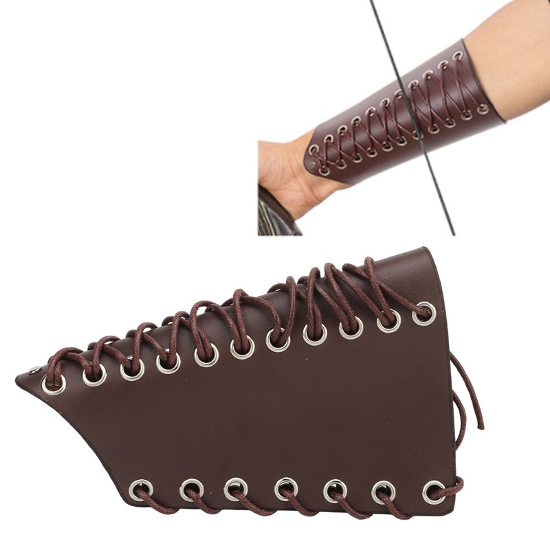 Archery Arm Gurad Artificial Leather Durable Skin Friendly Arm Protection