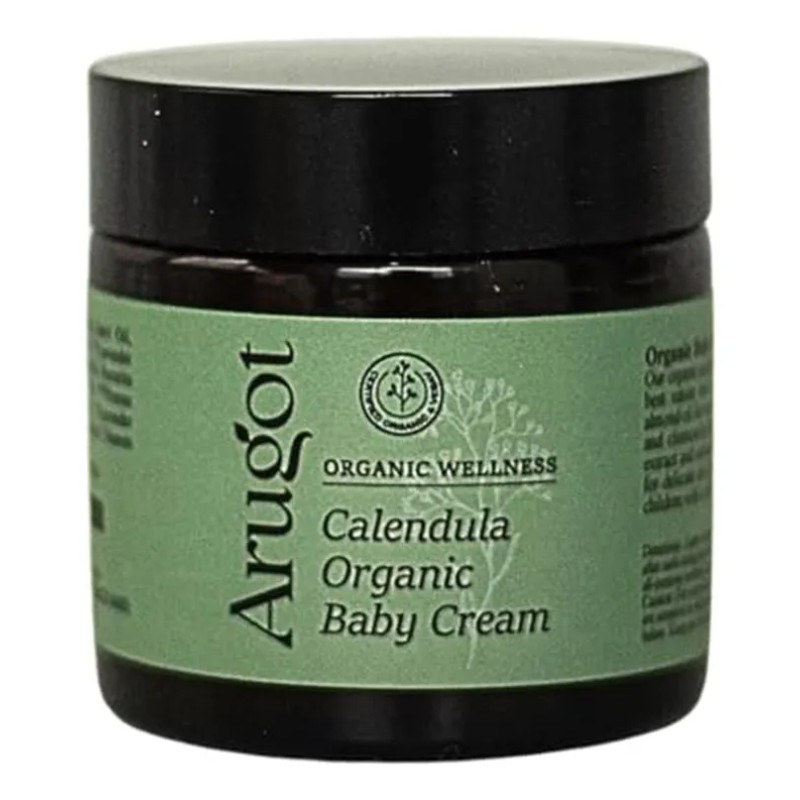 Crema Corporal Nutritiva Con Caléndula Natural Orgánica Para
