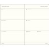 LEUCHTTURM1917 372541 Weekly Planner Pocket (A6) 2026, 12 Months, Black,
