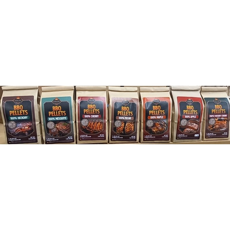 Lumber Jack BBQ Pellet 7 Varieties Pack - 1 Pound
