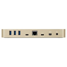 OWC / Other World Computing USB-C 10-Port Dock with 80 Watt Power Supply, Gold