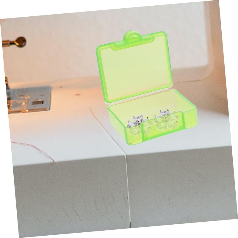 Hohopeti 3pcs Transparent Storage Box Set Clear Plastic Organizing Containers