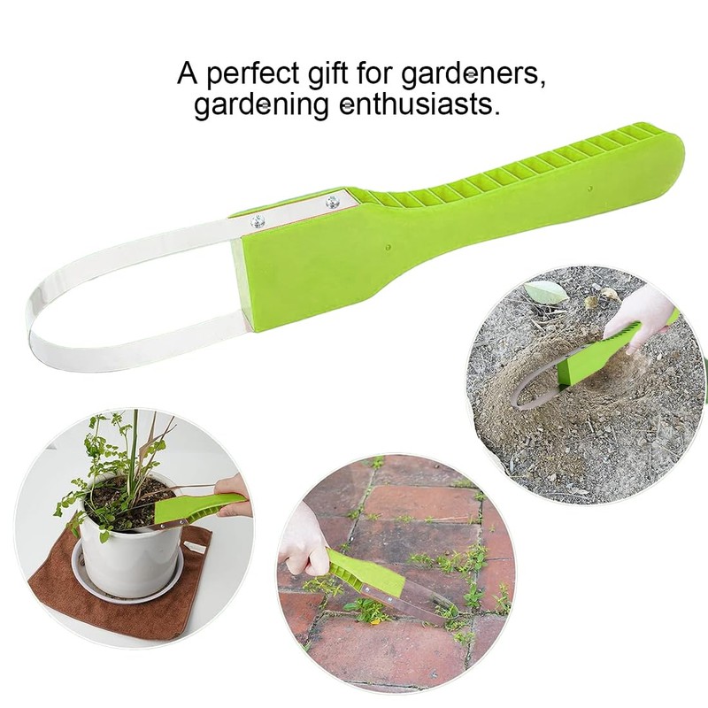 CRLLDPM 1 x Weed Sling, Manual Weed Cutter, Stainless Steel