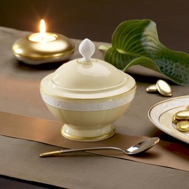 Villeroy & Boch 10-4390-0960 Ivoire Zuckerdose, Porzellan