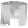 10 Plate Wind Screen For Cooking Stove - Compant and