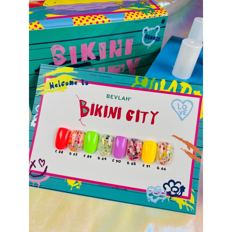 classic nail Bibla Bikini Bottom Glitter Gel + 30 parts