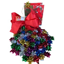 Coccarde Stars Stickers Tin Pack of 100 Multicoloured Metal Colours Diameter 3 cm Stickers 1.8 cm