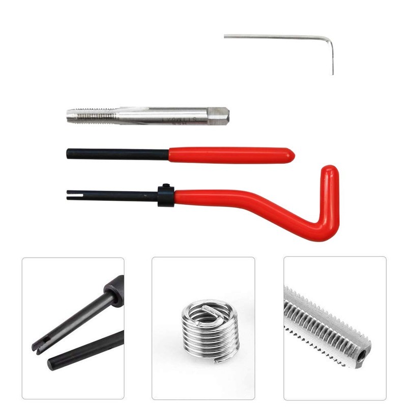 BestsQ Thread Repair Kit, M6 x 1.0mm Metric Thread Repair