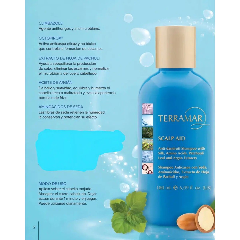 Shampoo Antimicotico Anticaspa Descamacion Terramar /sar