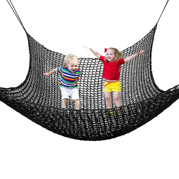 KAERYHET Kids Climbing Net Double Layers Playground Safety Net Polyester