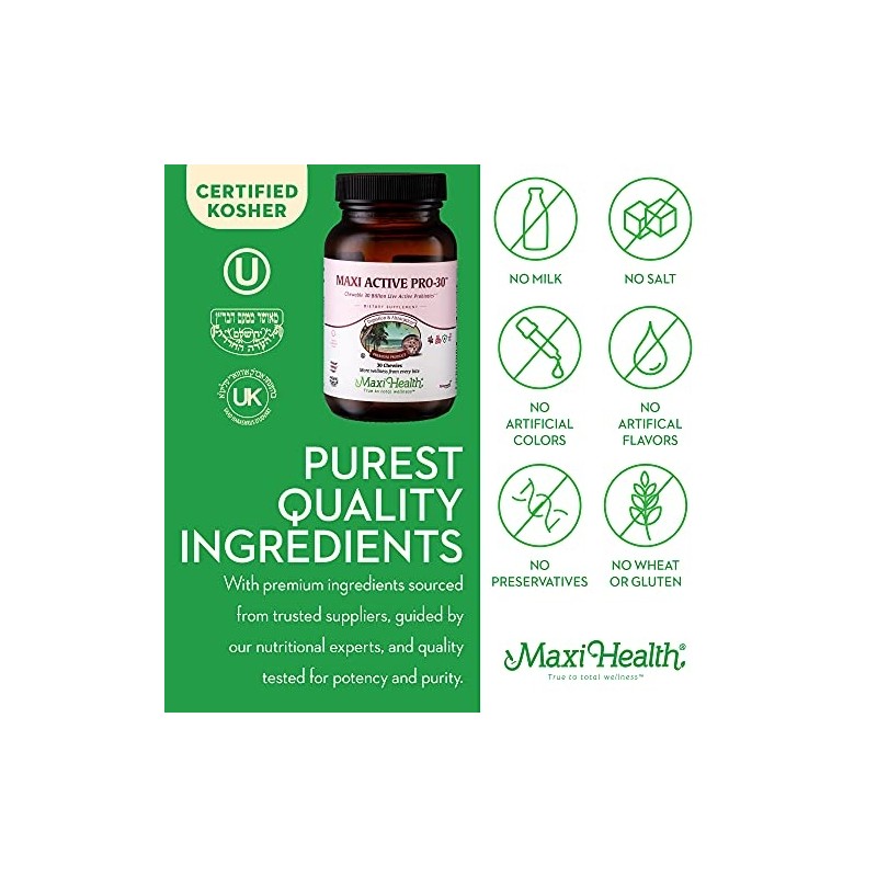 Maxi Active Pro-30™ Chewable Tablets Children Friendly Bubble Gum Flavor