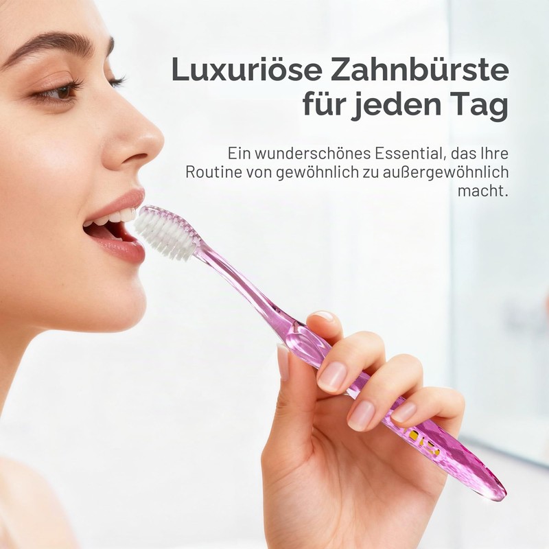 Nano-B Gold&Charcoal - an antibacterial toothbrush with advanced gold impregnated