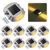 Solar Deck Lights Driveway Dock Lights, VOLISUN 8-Pack Led IP67