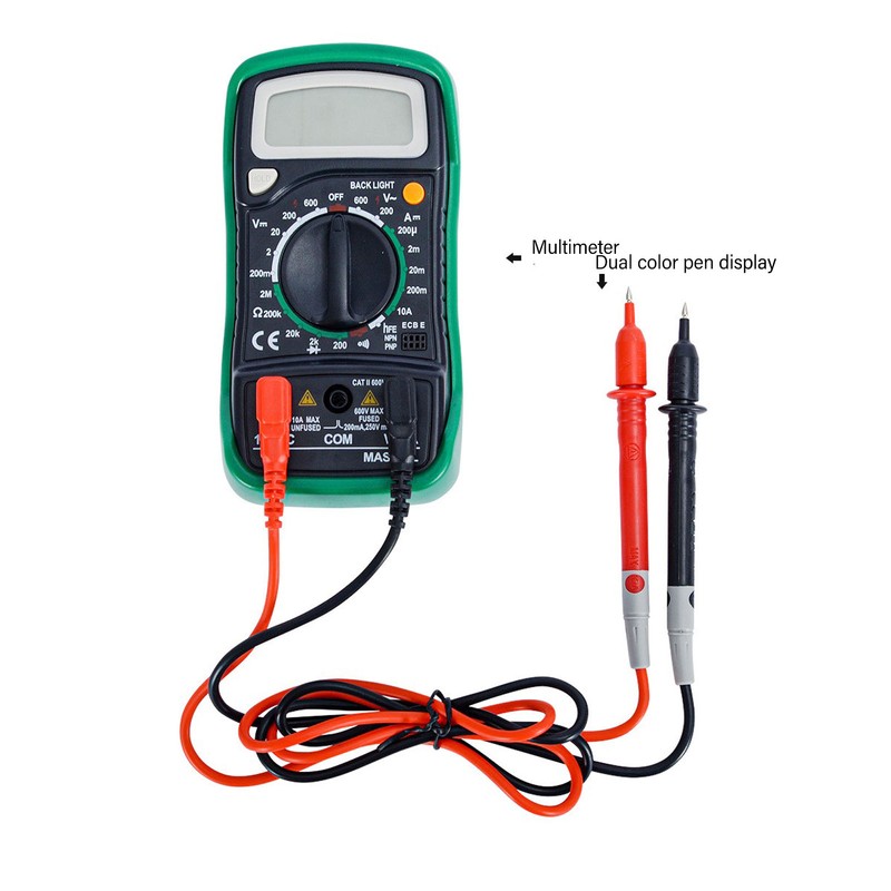 Digital Multimeter NCV High Accuracy LCD Display Handheld Voltage Resistance