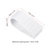 PATIKIL Duvet Cover Clips, 6 Pieces, No Pins, Plastic Duvet