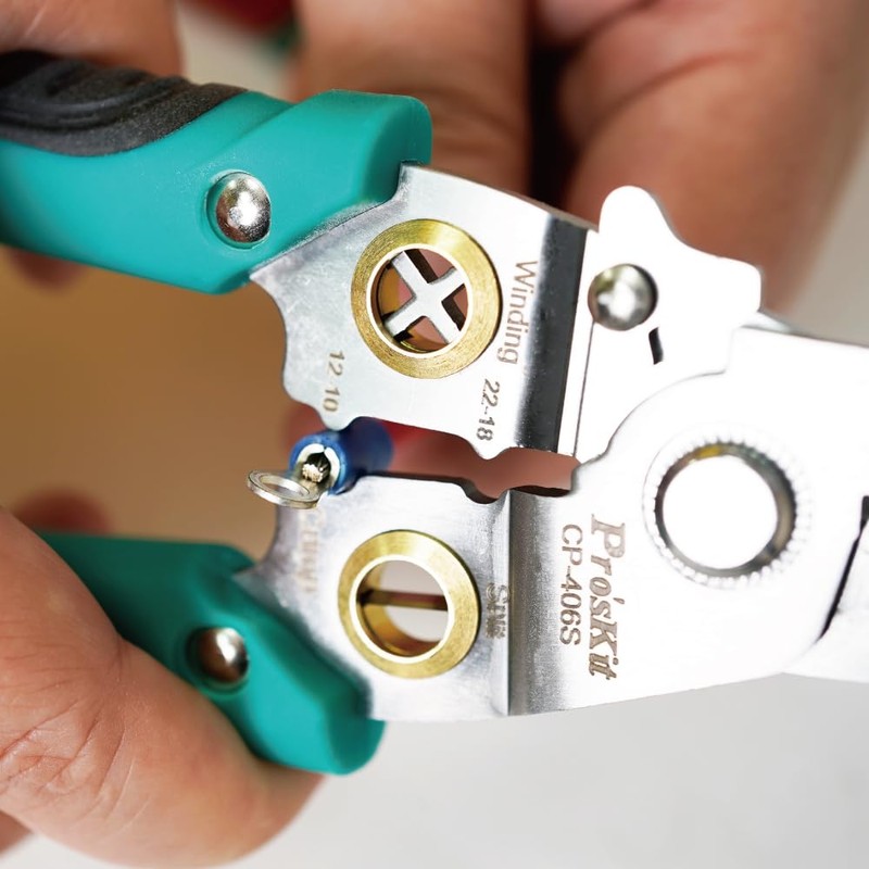 Pro's Kit 20 to 8 AWG Capacity, Wire Stripper, CP-406S