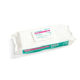 MediChoice Unscented Premoistened 8x12 Adult Wet Wipes, Soft Pack With Resealable Lid, 0713MC (Pack of 50)