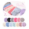 Arisana Kids' Knitted Gloves, Girls, Five-Fingered, Juniors, Fleece-Lined, Solid Colors,