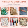 Benlay Set di 50 fili da ricamo, per braccialetti dell'amicizia,