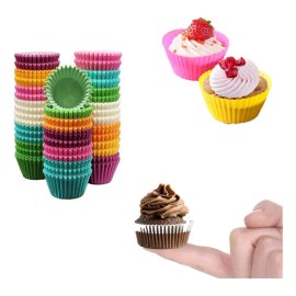 150 Capacillos De Colores 4 Premium Cupcakes Reposteria                                                                                               