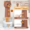Electric Dog Shampoo Dispenser, IPX7 Waterproof, 400ml Bear Design