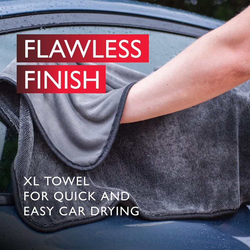 Autoglym Autoglym Ultra-Soft Drying Towel, Extra Large Car Drying Towel,