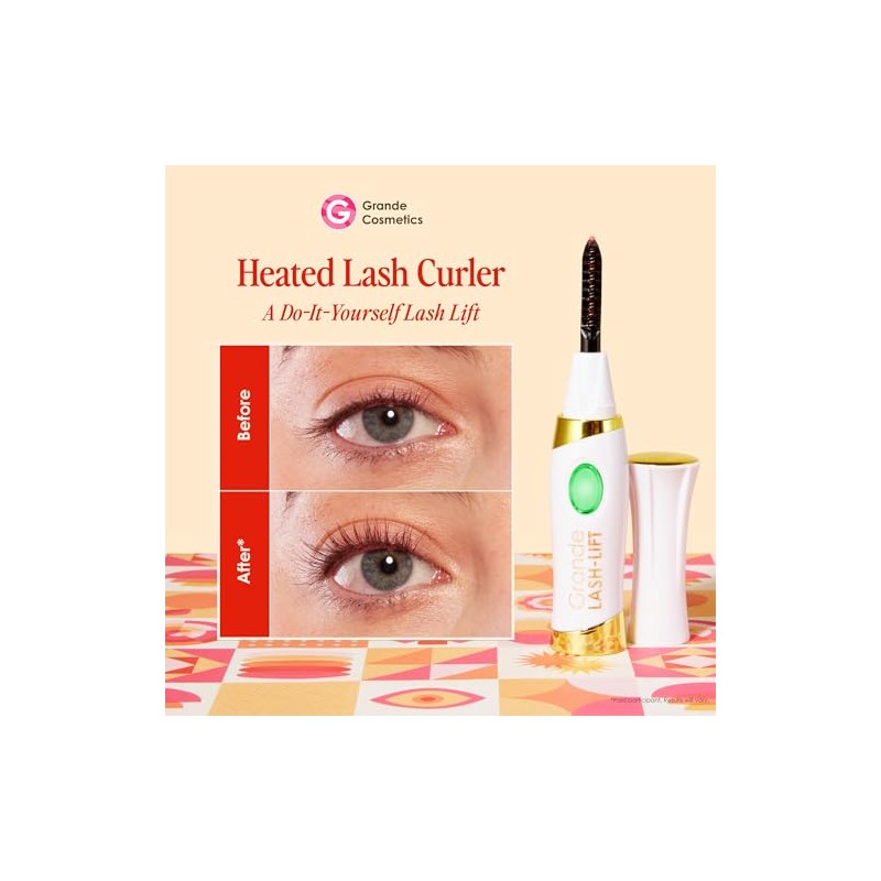 Grande Cosmetics LASH-LIFT Rizador de pestañas calentado