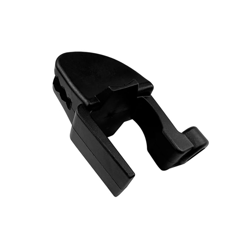 EEYAD 4-Pack Adjustable Pontoon Boat Fender Clips - Black Nylon
