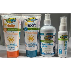 TruKid Products - Sunscreen, Smoothing Skin Cleanser & Serum- CHOOSE ITEM! - Soothing Skin Wash, 8oz