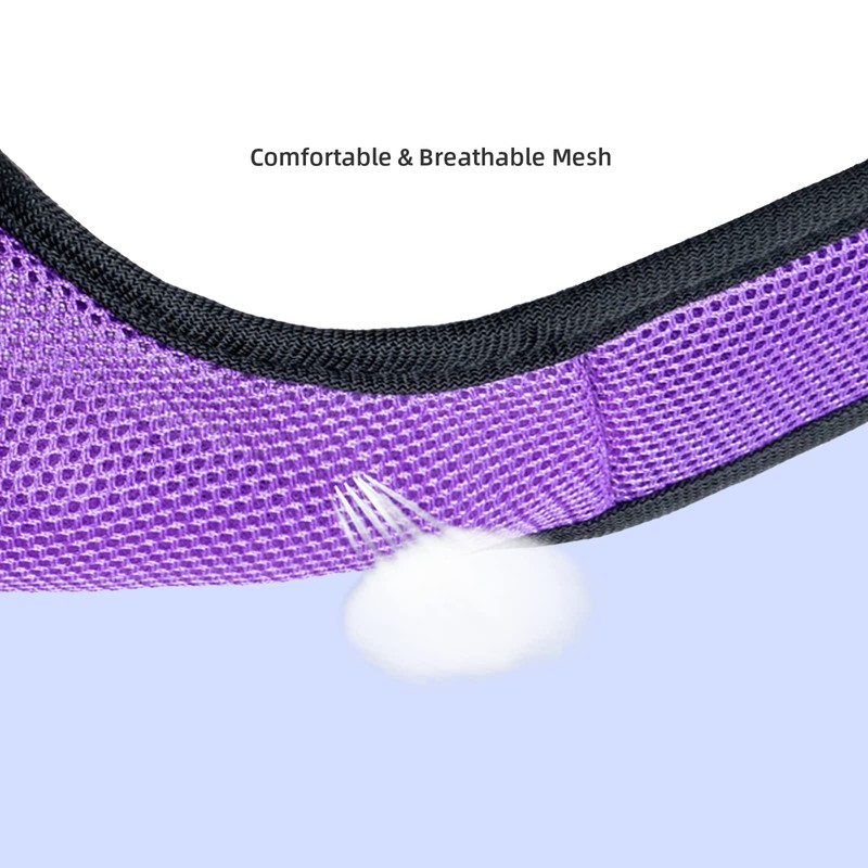Niteangel Adjustable Soft Harness with Elastic Leash for Rabbits (M,