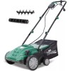 ProGreen 13 Inch 12A Electric Dethatcher Scarifier,2 in 1 Folding