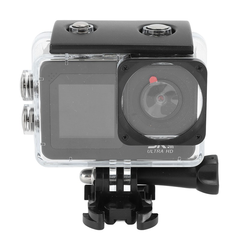 5K30FPS WiFi Action Camera Front and Rear Dual Screen Built