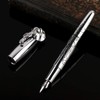 Lyguy Fountain Pen, Elephant Head in Lid Fountain Pen Delicate