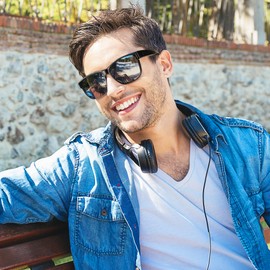 URUMQI Polarized Sunglasses Fit Over Glasses UV400 Protection for Women Men